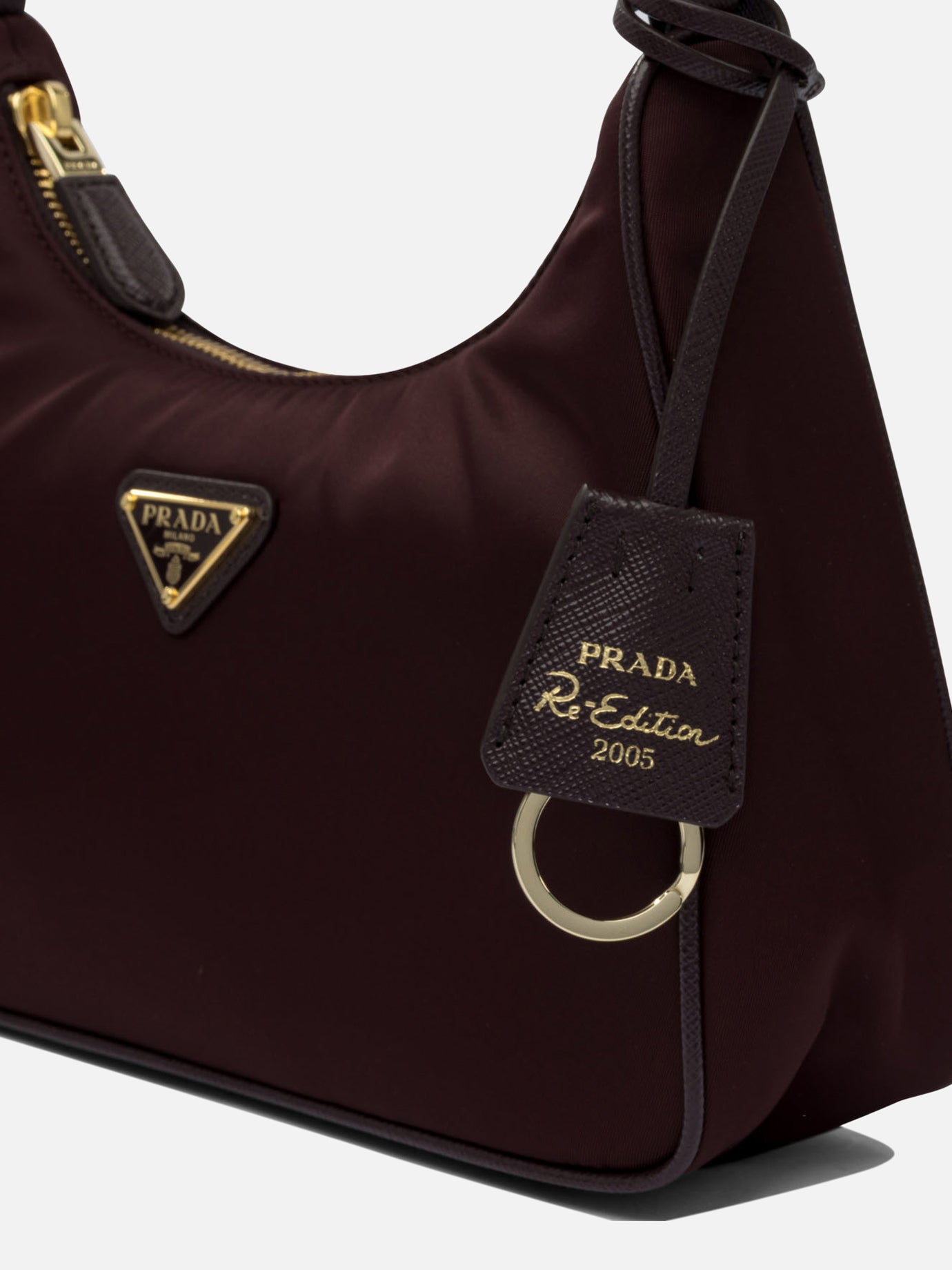 Small bags 100% recycled polyamide - 100% viscose  Bordeaux - Prada Women | PDP | VIETTI Online Store | thumbnail_4