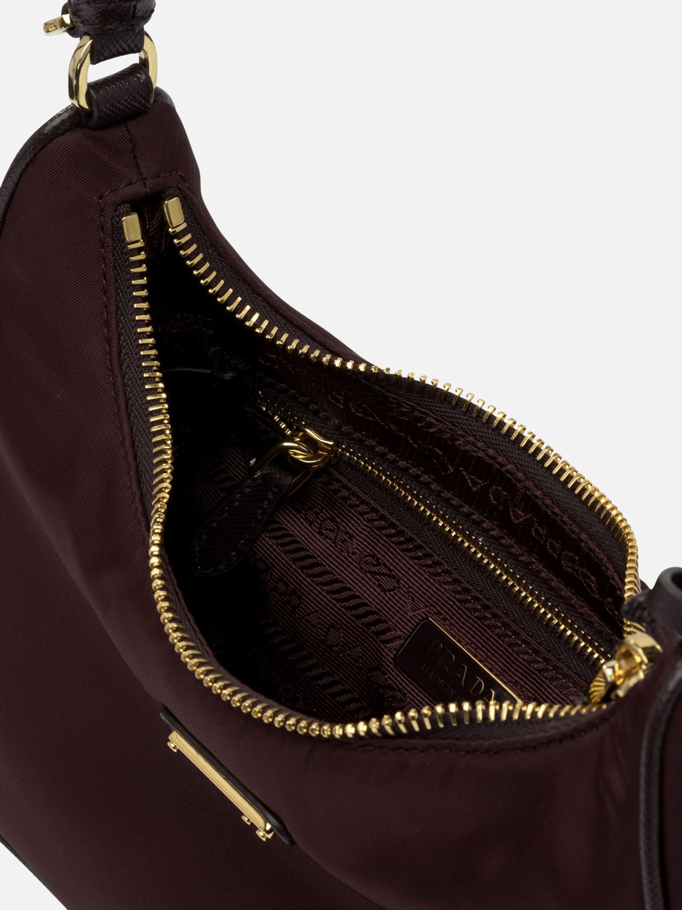 Small bags 100% recycled polyamide - 100% viscose  Bordeaux - Prada Women | PDP | VIETTI Online Store | Zoom-Modal_5
