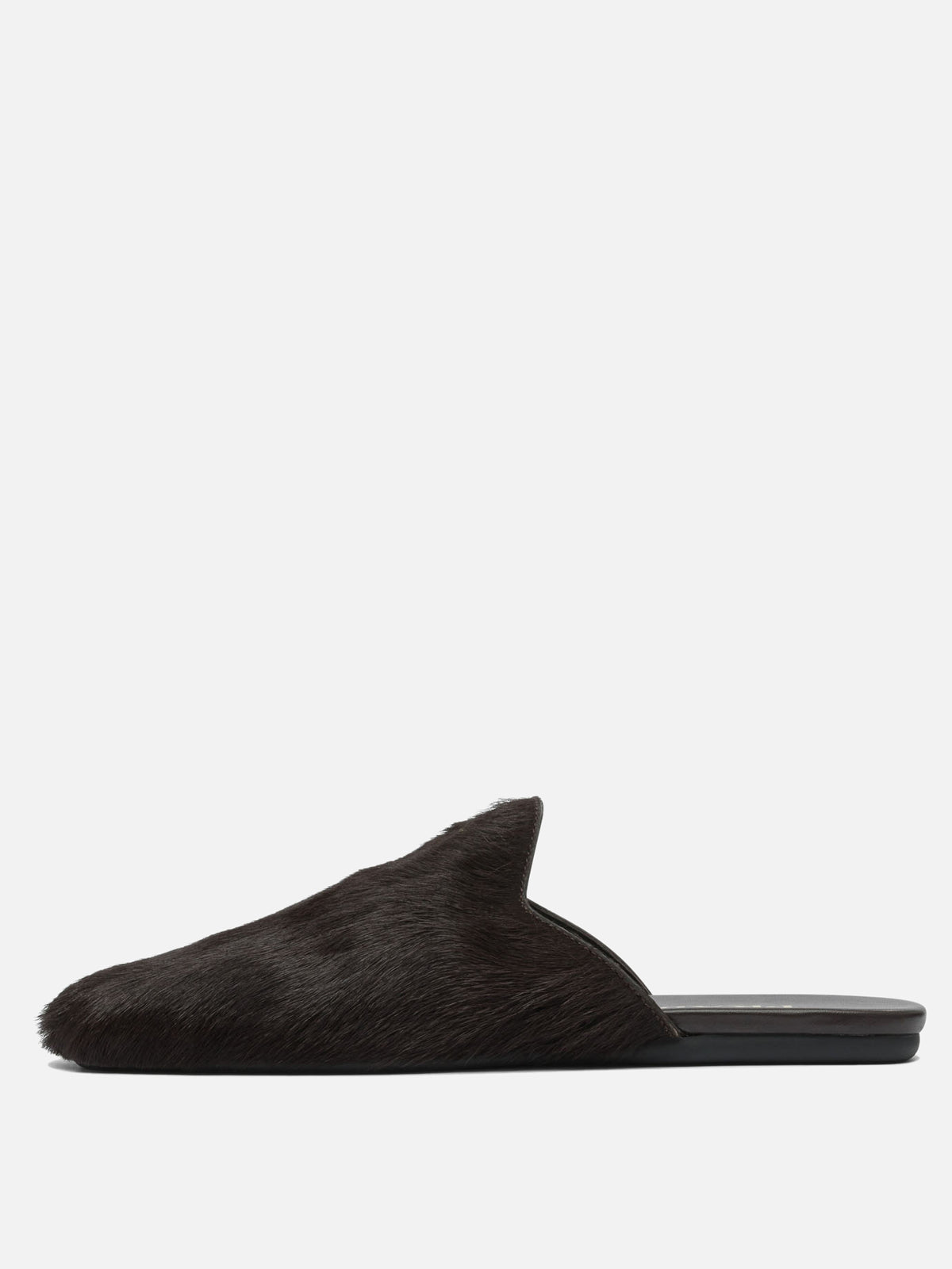 Prada Leather sabot Brown