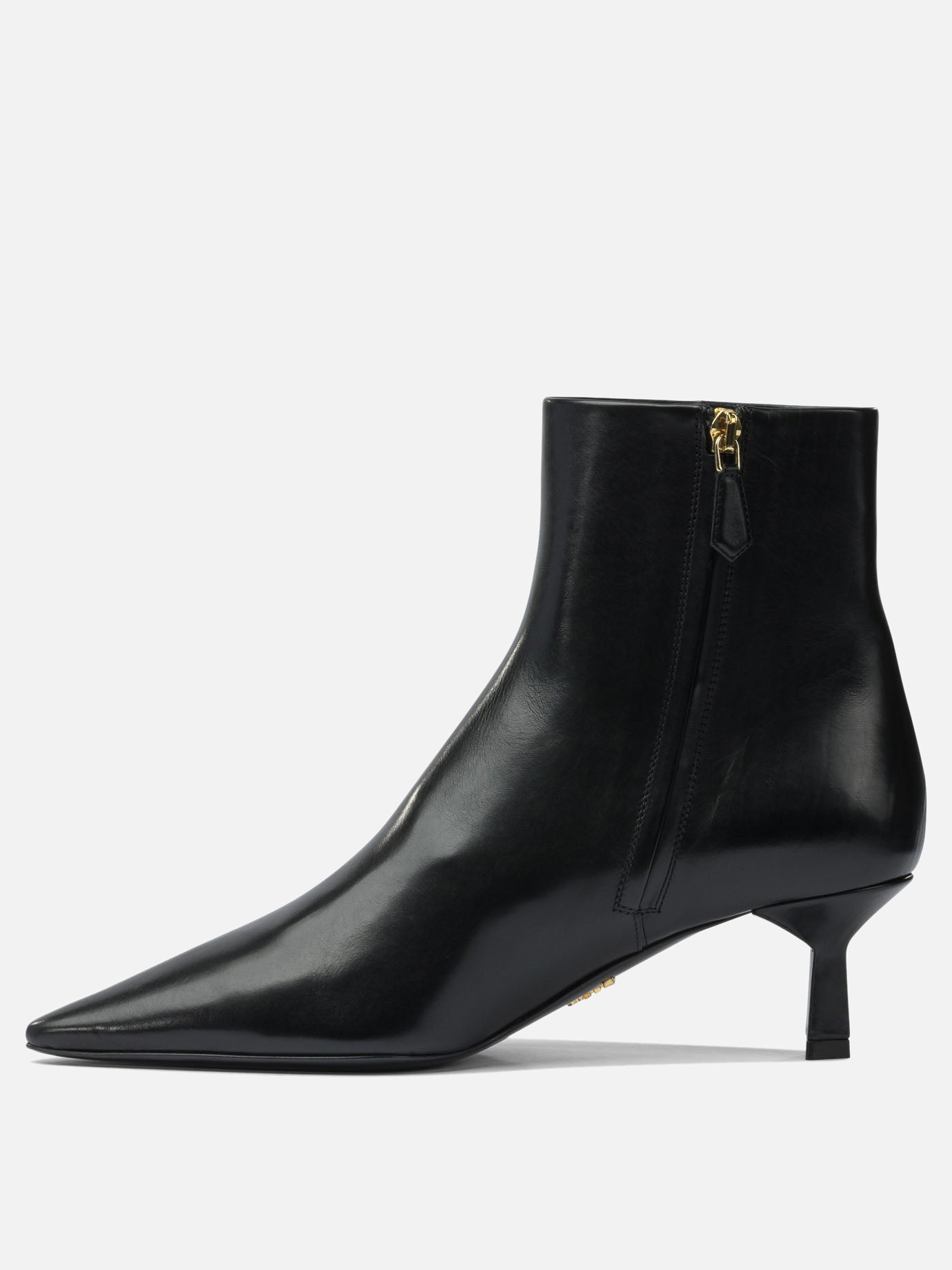 Stivaletti con zip 100% calf leather - 100% leather  Nero - Prada Donna | PDP | VIETTI Online Store | Zoom-Modal_3
