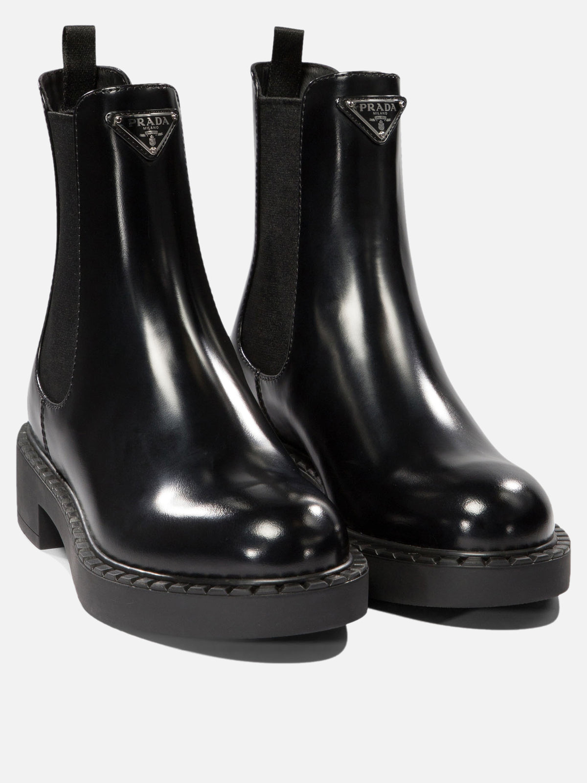 Prada "Chelsea" ankle boots Black