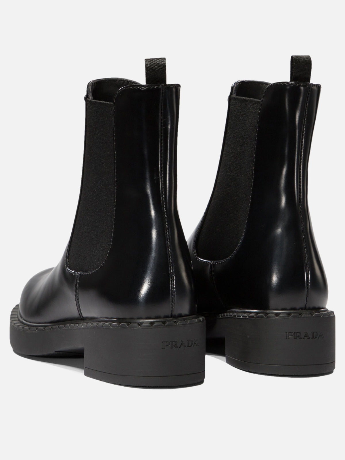 Prada "Chelsea" ankle boots Black - VIETTI