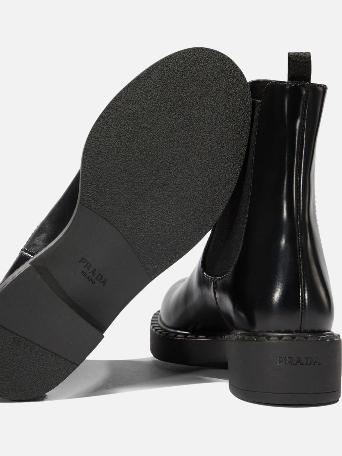 Prada "Chelsea" ankle boots Black