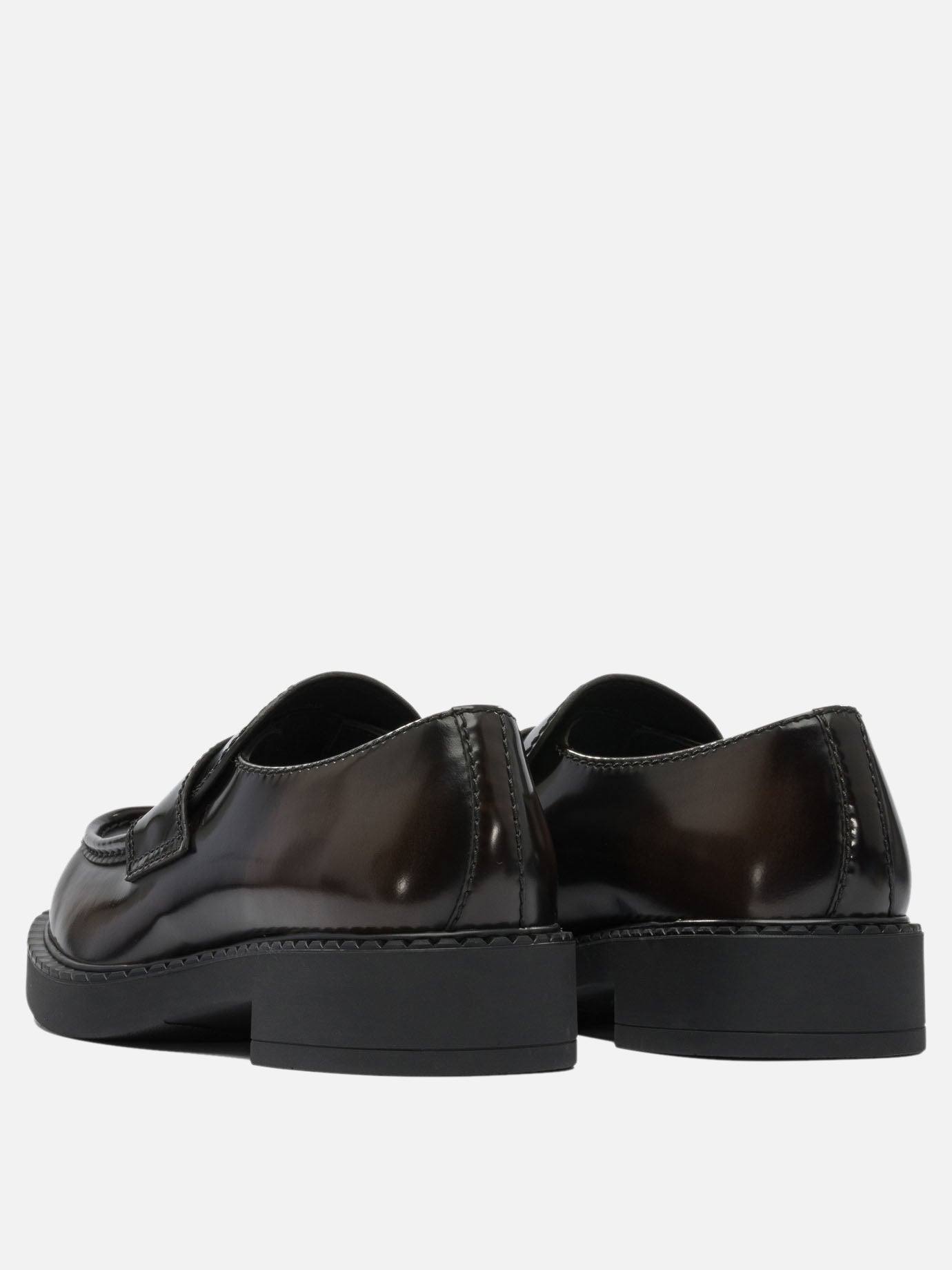 Mocassini 100% calf leather - 100% rubber  Marrone - Prada Uomo | PDP | VIETTI Online Store | Zoom-Modal_4
