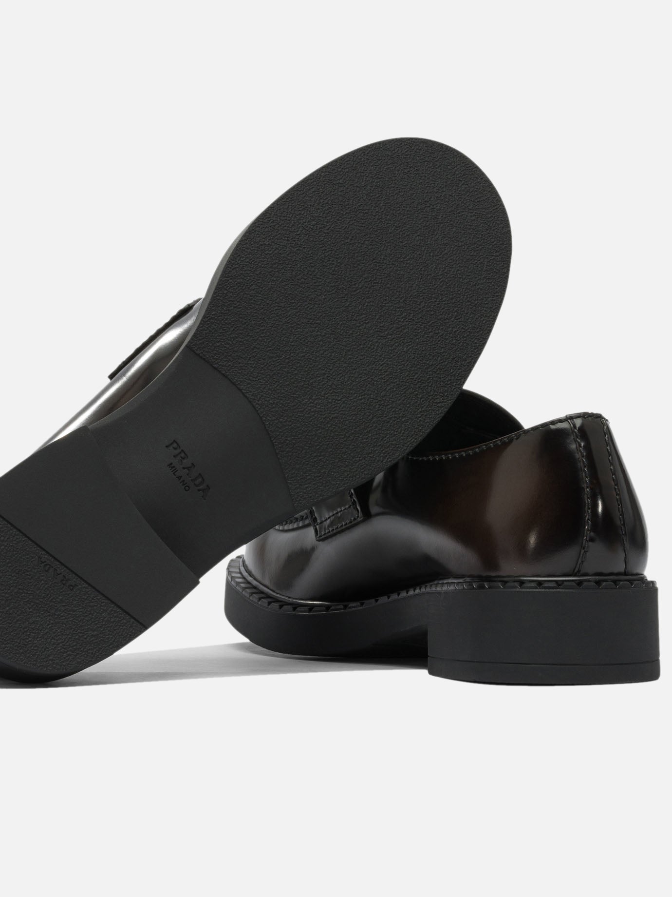 Mocassini 100% calf leather - 100% rubber  Marrone - Prada Uomo | PDP | VIETTI Online Store | Zoom-Modal_5

