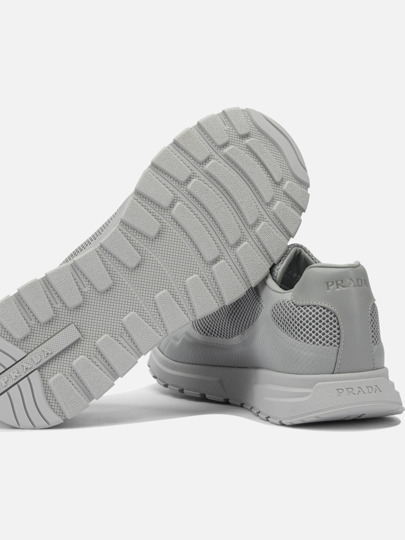 Sneaker basse 100% polyuretane - 100% rubber  Grigio - Prada Uomo | PDP | VIETTI Online Store | Zoom-Modal_5
