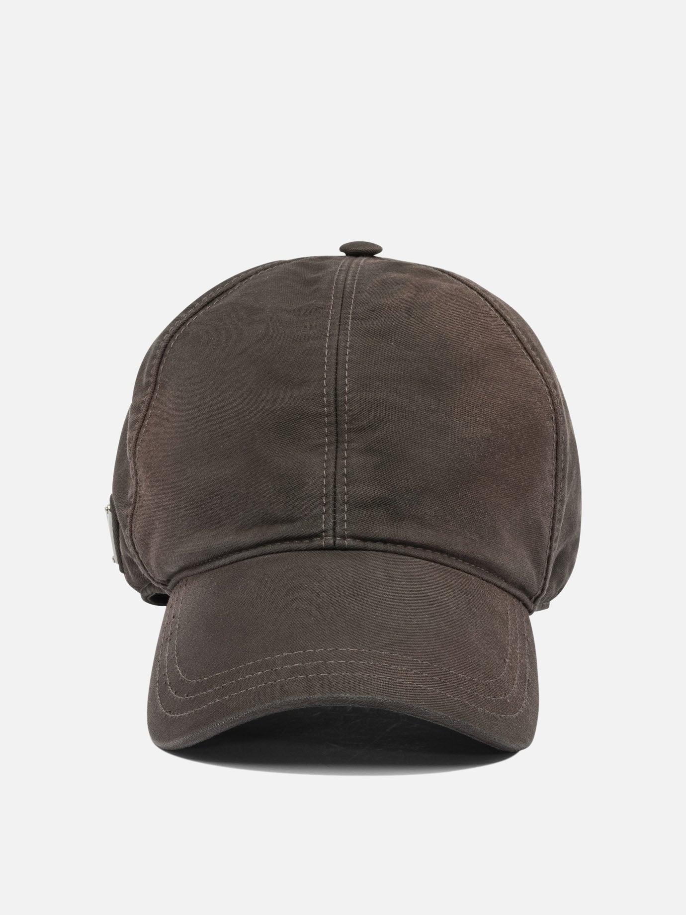 Cappelli da baseball 100% cotton  Marrone - Prada Uomo | PDP | VIETTI Online Store | thumbnail