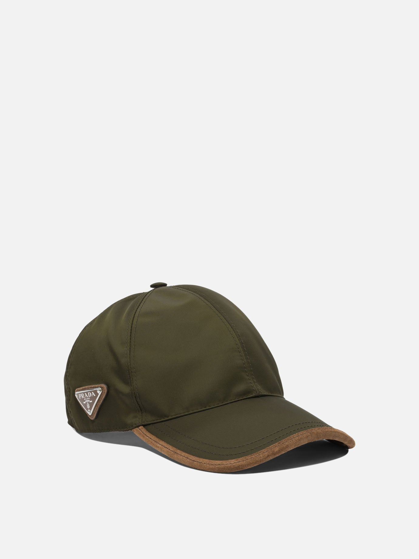 Cappelli da baseball 100% recycled polyamide  Verde - Prada Uomo | PDP | VIETTI Online Store | thumbnail_2