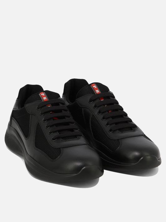 Sneaker basse 100% lamb leather - 100% rubber  Nero - Prada Uomo | PLP | VIETTI Online Store | 2

