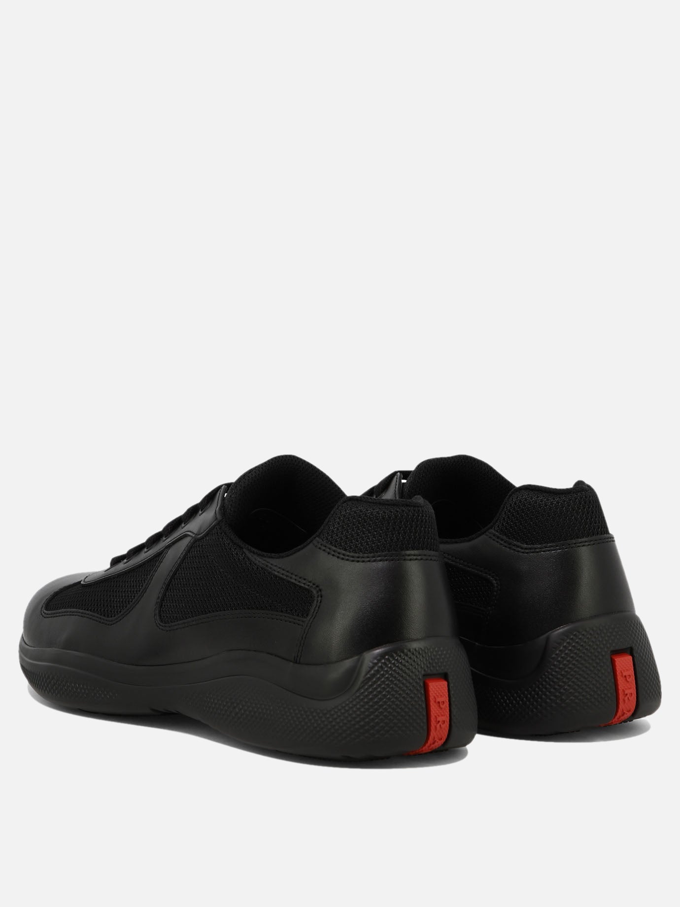 Low top sneakers 100% lamb leather - 100% rubber  Black - Prada Men | PDP | VIETTI Online Store | Zoom-Modal_4
