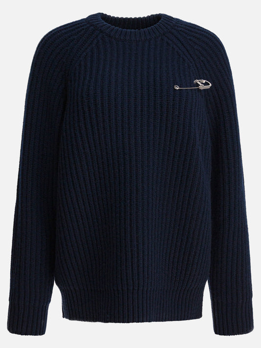 Prada Virgin wool and cashmere sweater Blue


