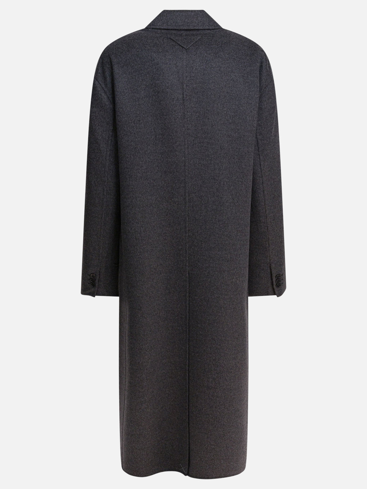 Prada Cappotto doppiopetto in lana e cashmere Grigio - VIETTI