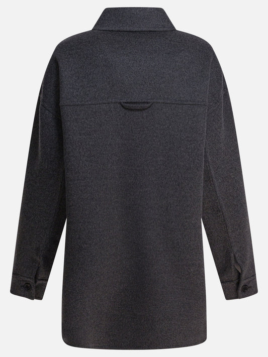 Short coats Logo  Grey - Prada Women | PDP | VIETTI Online Store | 2
