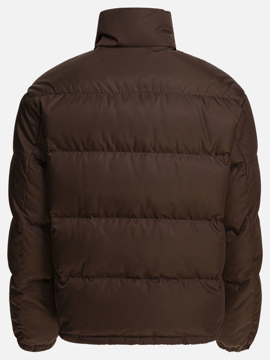 Piumini corti Logo  Marrone - Prada Uomo | PLP | VIETTI Online Store | 2
