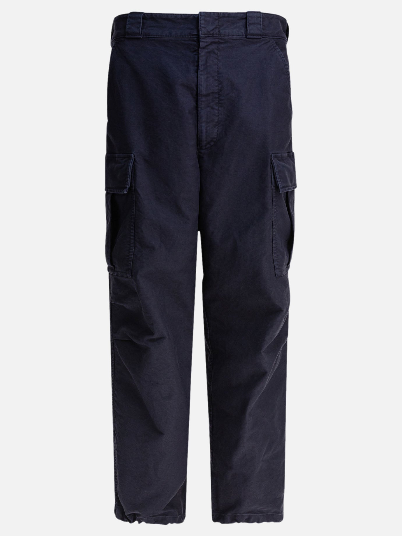 Cargo & parachute trousers Solid colour  Blue - Prada Men | PDP | VIETTI Online Store | thumbnail