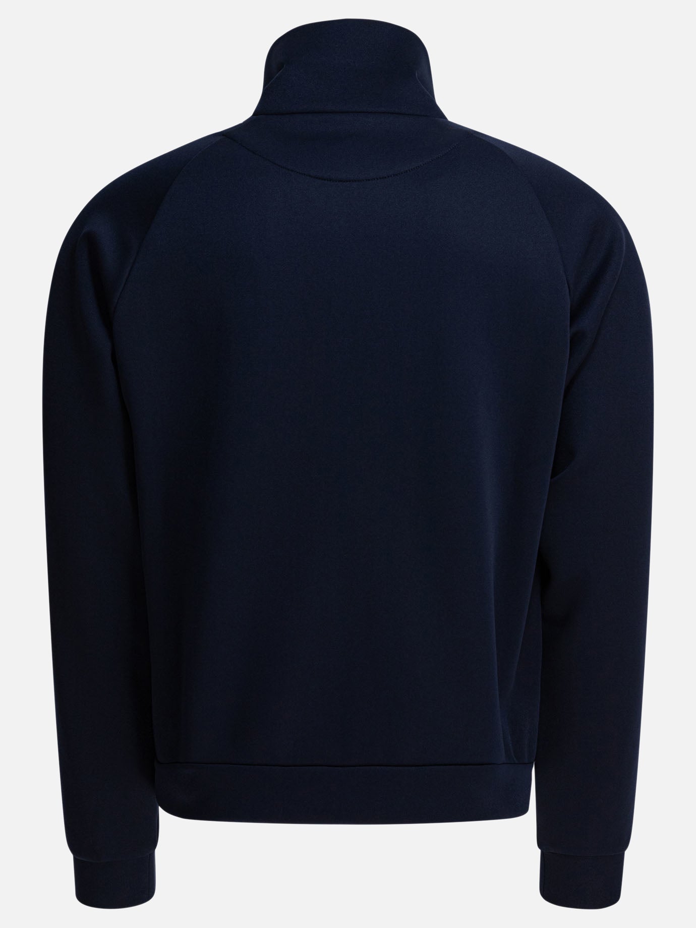 Prada Zipper sweatshirt in technical fabric UJL37C Blue - Men