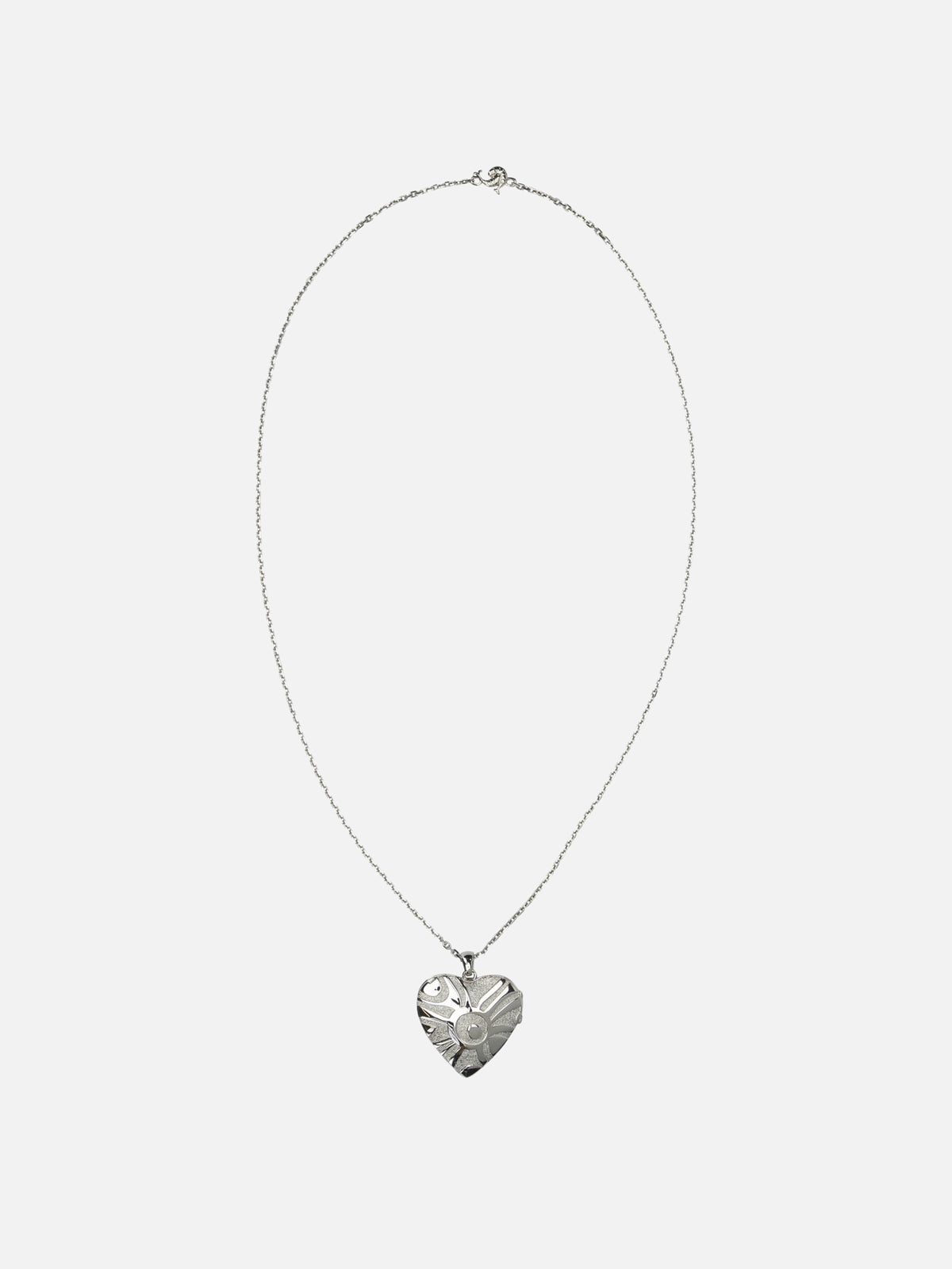 Pucci Heart pendant necklace Silver - VIETTI