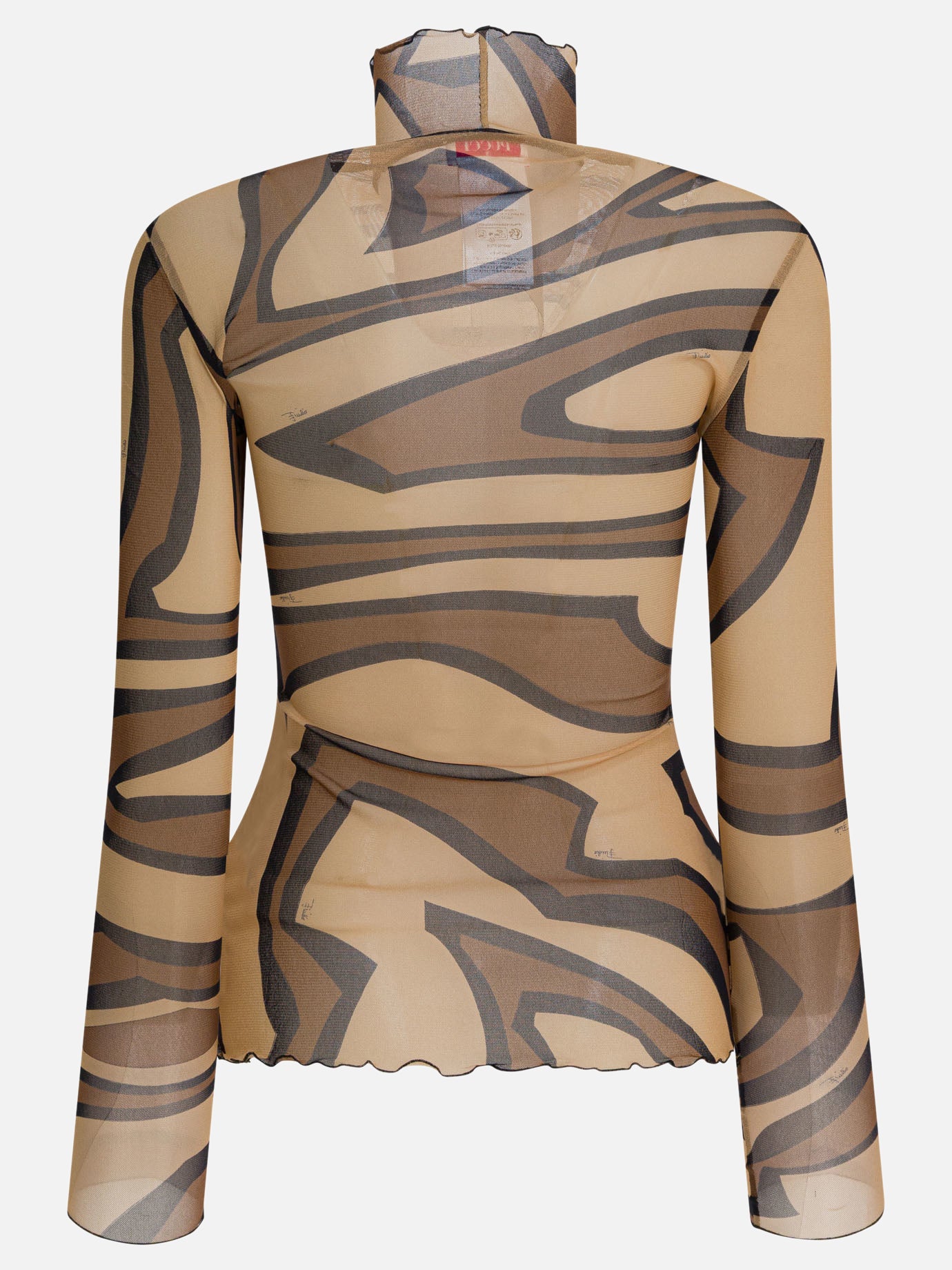 T-shirt lupetto Print  Marrone - Pucci Donna | PDP | VIETTI Online Store | thumbnail_2