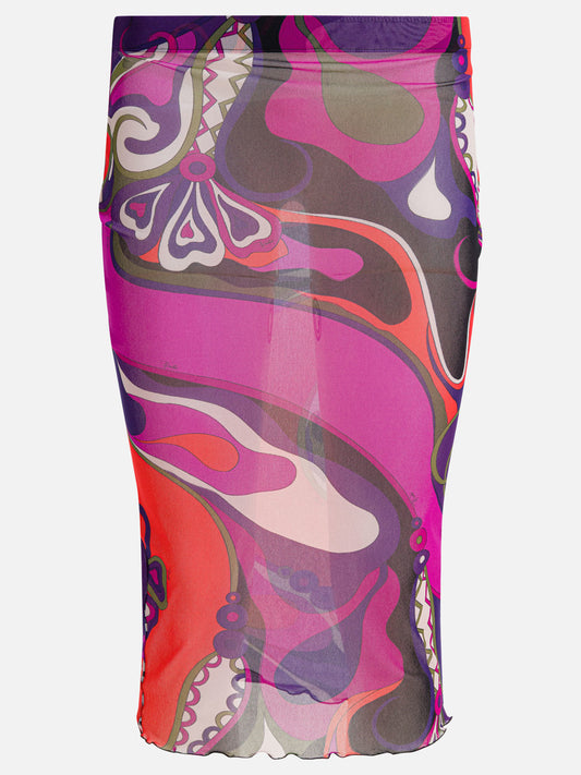 Midi skirts Print  Purple - Pucci Women | PDP | VIETTI Online Store 
