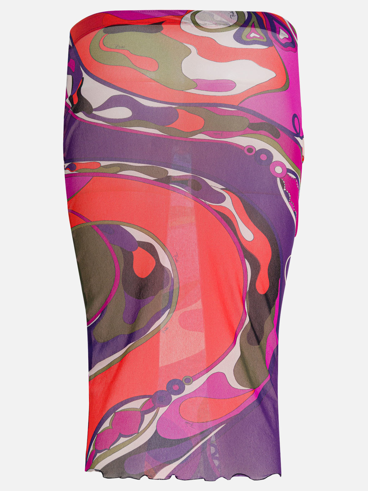 Pucci "Orchidee" skirt Purple