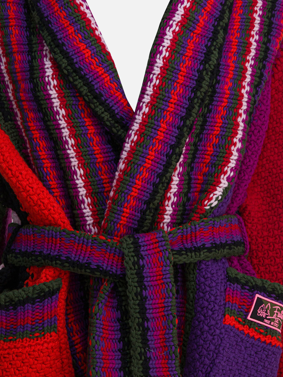 Pucci Orchidee print wool cardigan Multicolor - VIETTI