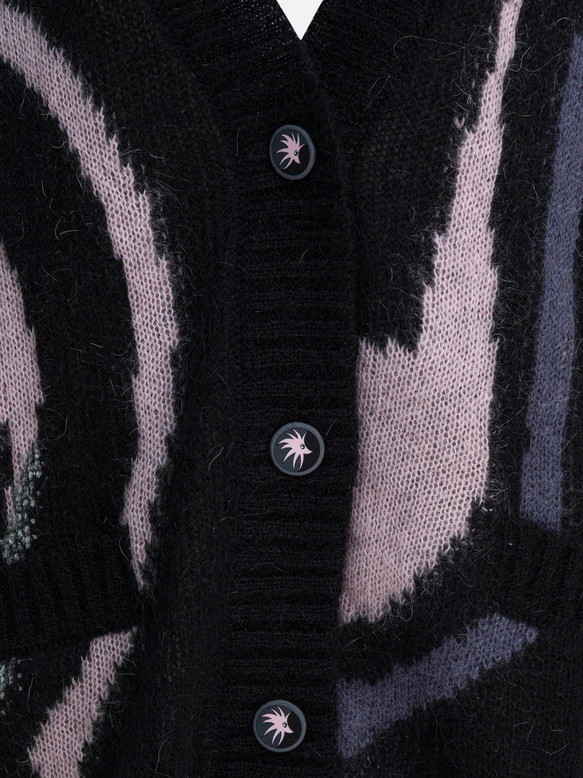 Pucci Marmo print cardigan Black