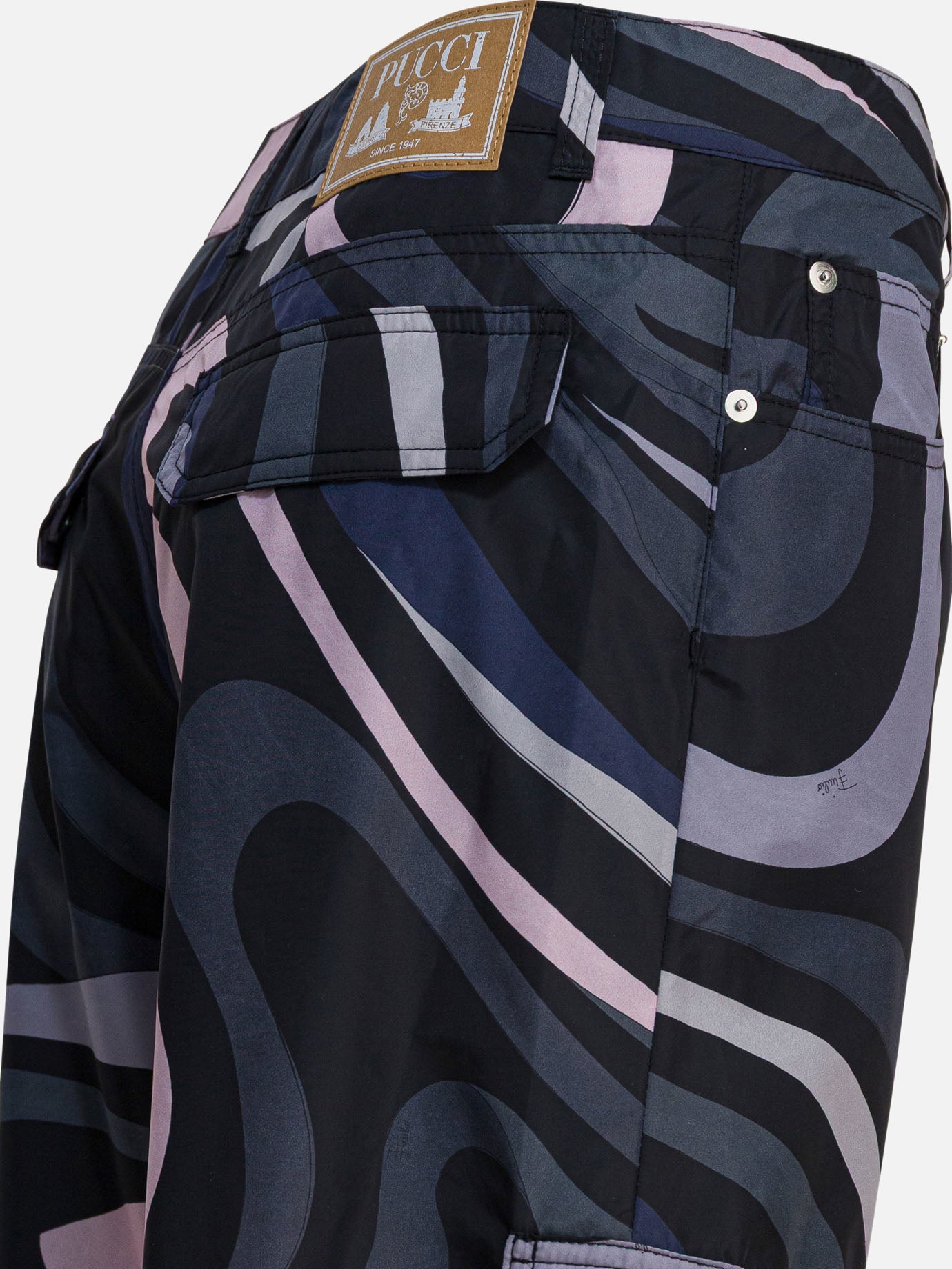 Cargo & parachute trousers Graphics  Black - Pucci Women | PDP | VIETTI Online Store | thumbnail_4