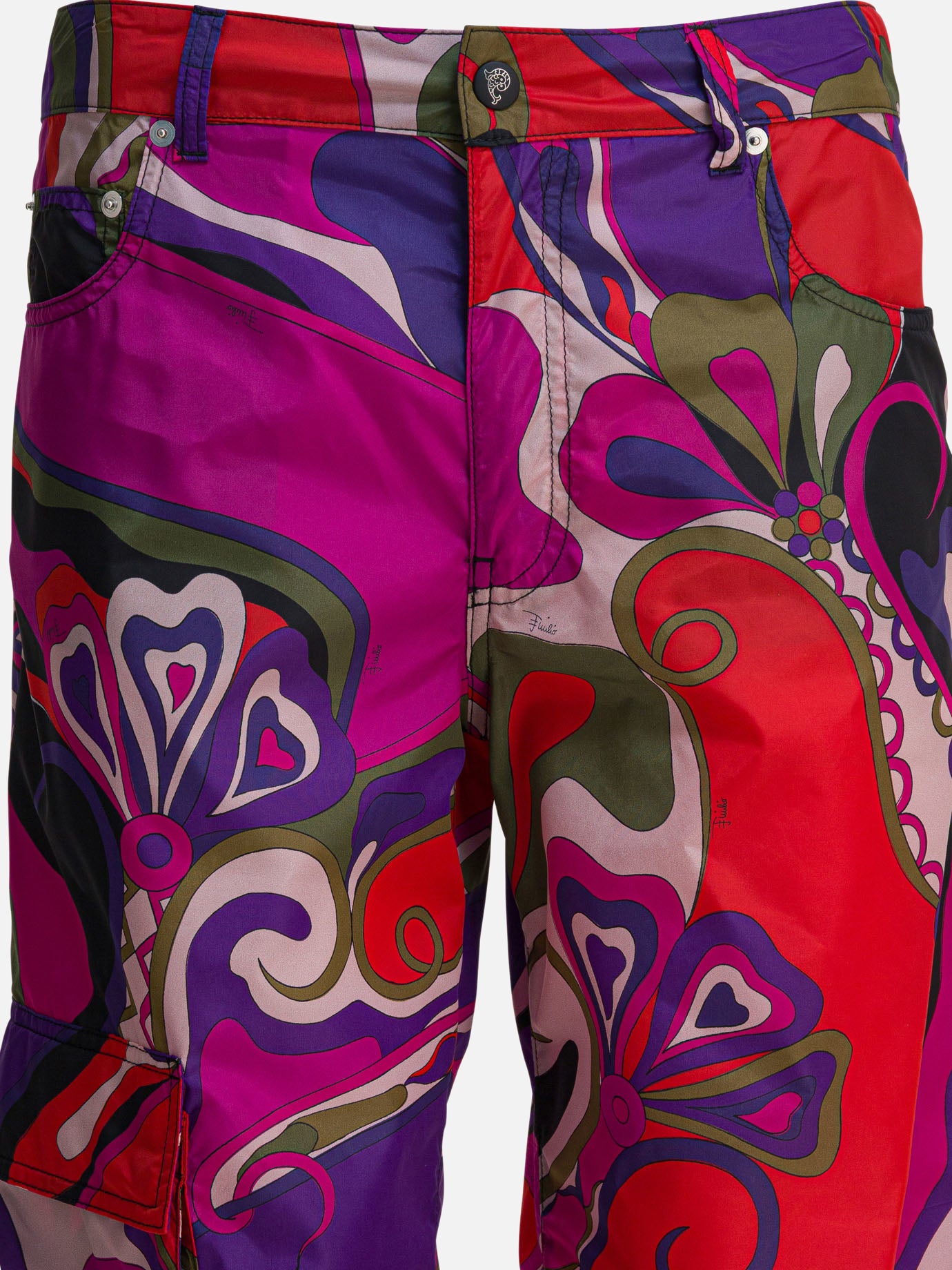 Pantaloni cargo & parachute Graphics  Viola - Pucci Donna | PDP | VIETTI Online Store | Zoom-Modal_3
