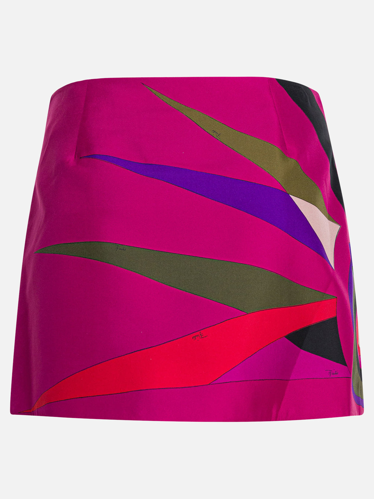Pucci Hawaii print miniskirt Fuchsia - VIETTI