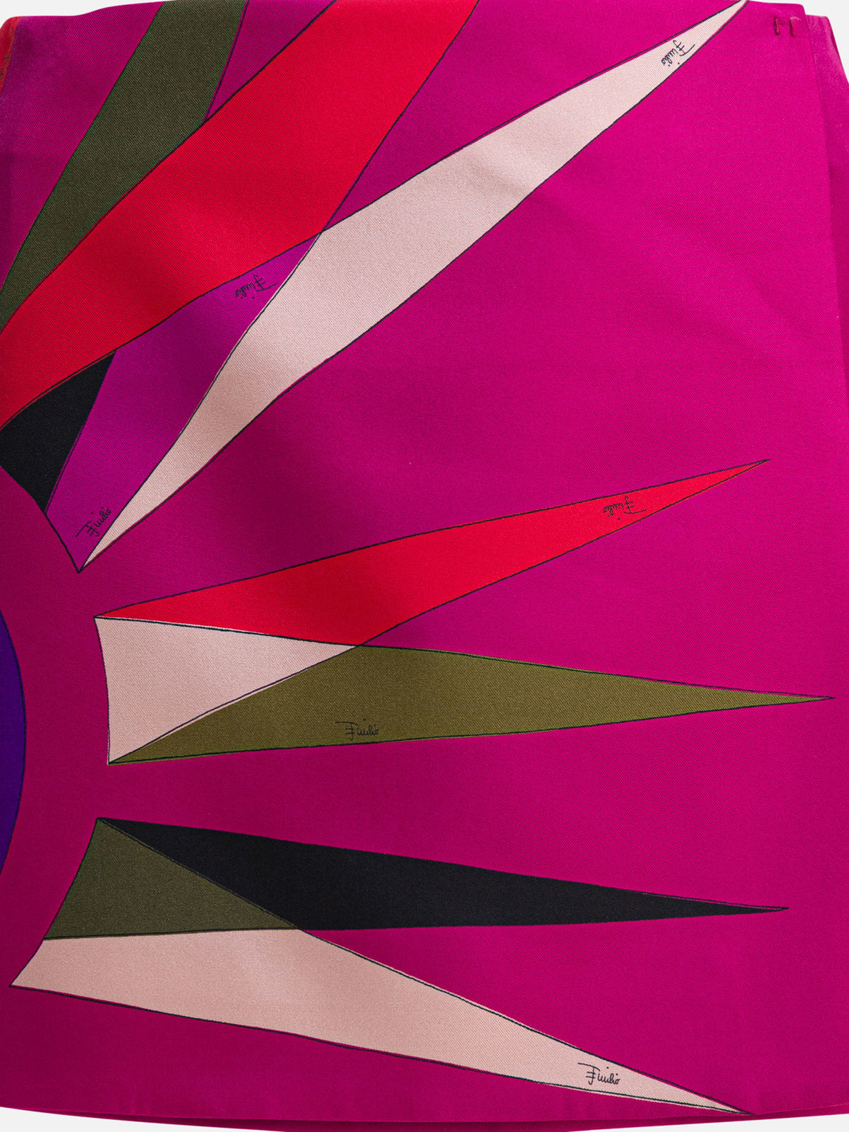 Pucci Hawaii print miniskirt Fuchsia - VIETTI