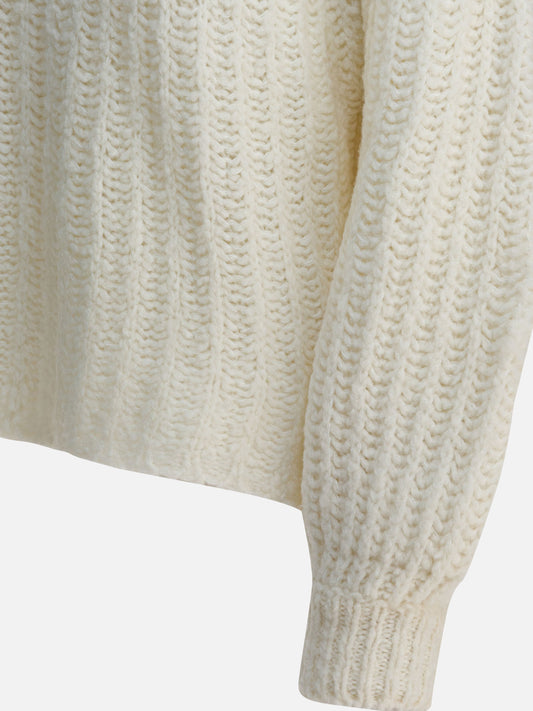 Rakkì "Myra" Turtleneck sweater White

