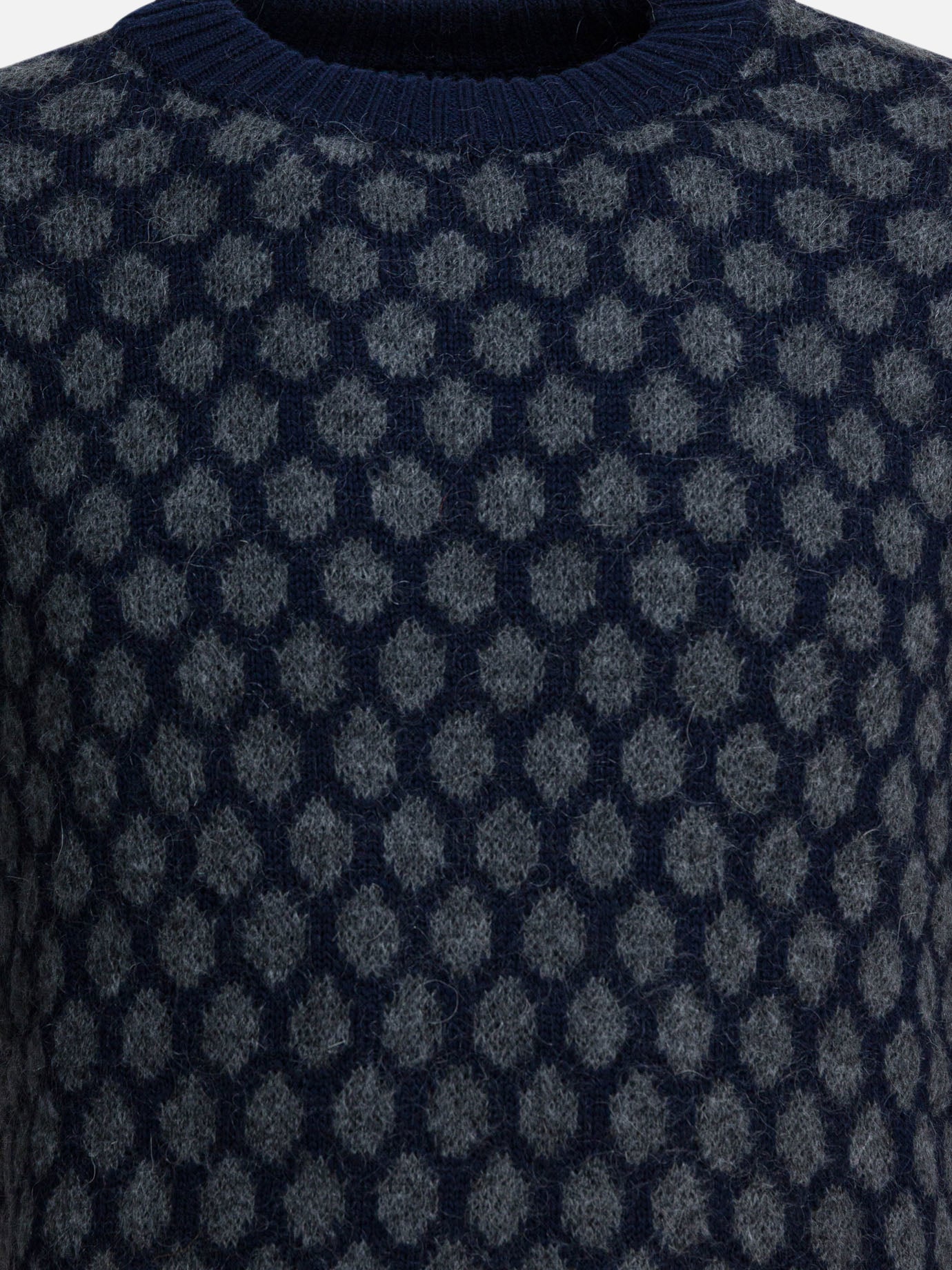 Maglioni girocollo Textured knit  Blu - Rakkì Uomo | PDP | VIETTI Online Store | Zoom-Modal_3

