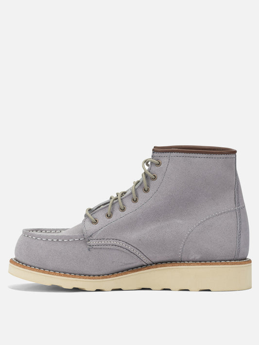 Red Wing Shoes "6'' Moc Toe 3300 Dusty Lavender Abilene" Lace-up ankle boots Purple

