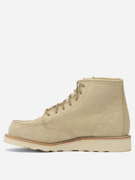 Red Wing Shoes "6'' Moc Toe 3328 Cream Abilen" Lace-up ankle boots Beige

