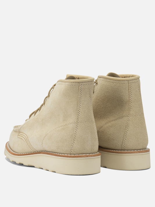 Red Wing Shoes "6'' Moc Toe 3328 Cream Abilen" Lace-up ankle boots Beige

