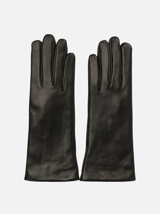 Guanti casual 100% leather - 100% cashmere  Nero - Restelli Donna | PDP | VIETTI Online Store 
