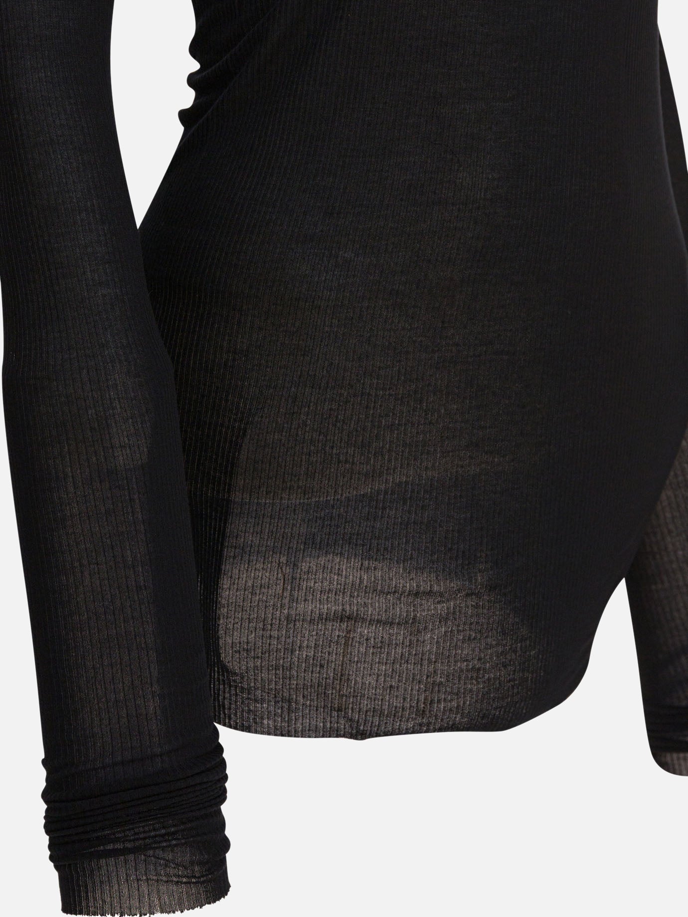 Crewneck sweaters Solid colour  Black - Rick Owens Women | PDP | VIETTI Online Store | thumbnail_4
