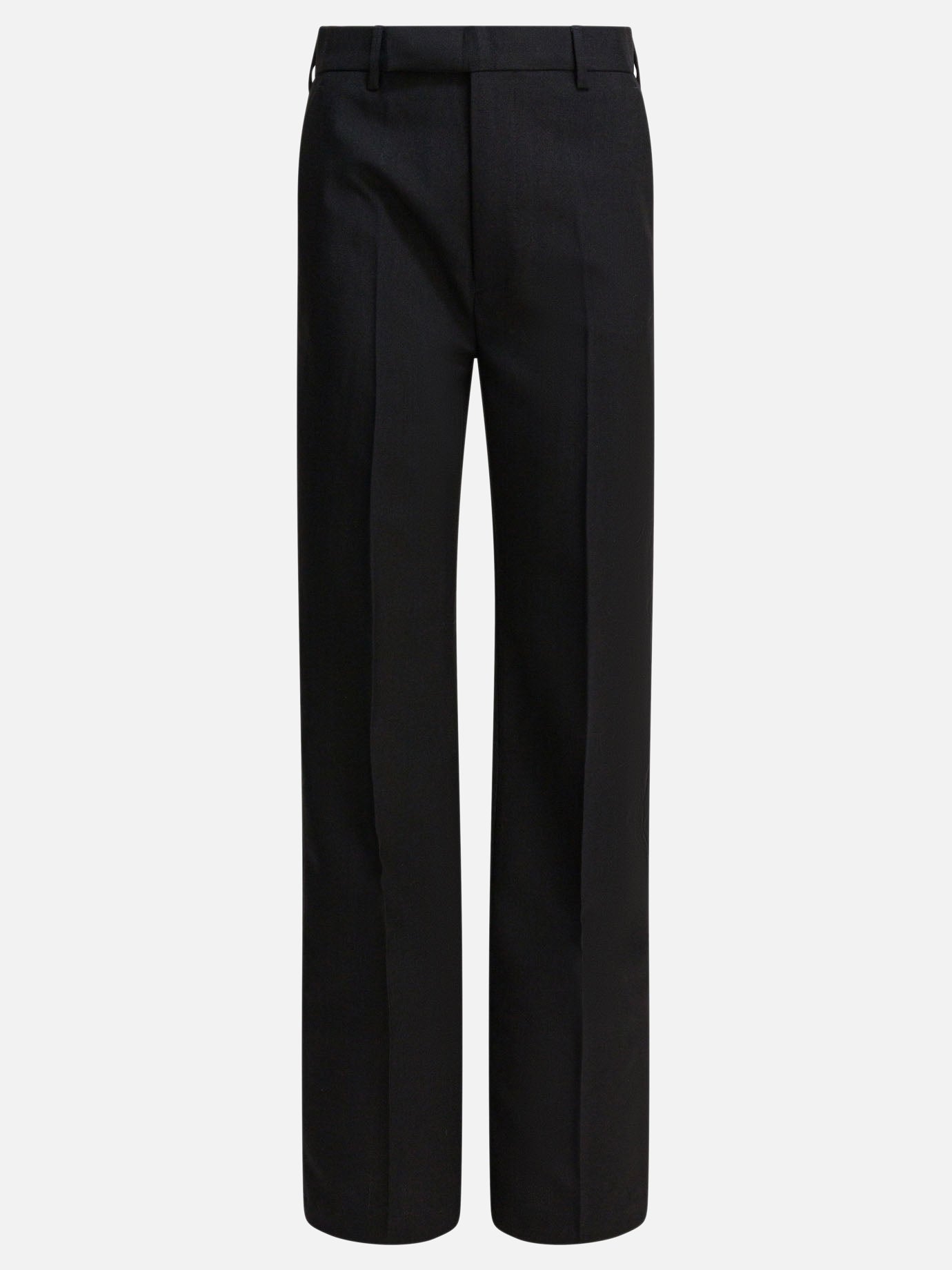 Pantaloni casual Pinstriped  Nero - Rick Owens Donna | PDP | VIETTI Online Store | thumbnail