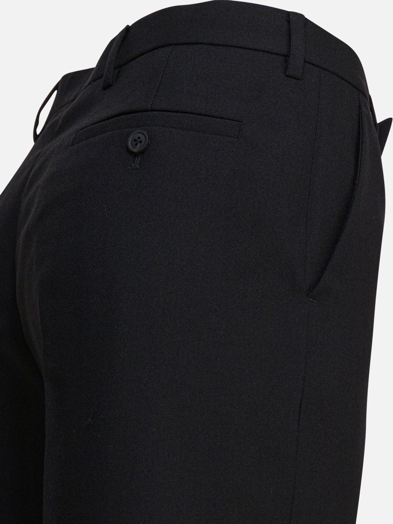 Pantaloni casual Pinstriped  Nero - Rick Owens Donna | PDP | VIETTI Online Store | thumbnail_4