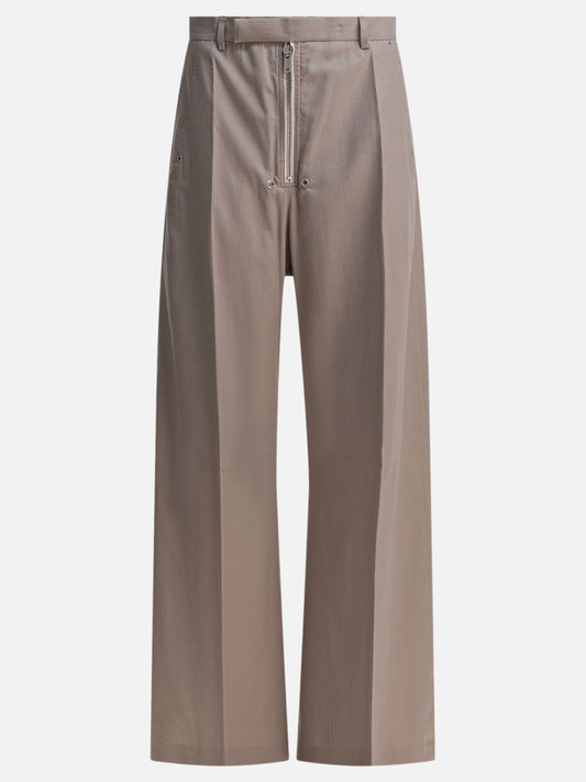 Rick Owens "Tailored Wide Belas" Pants Beige


