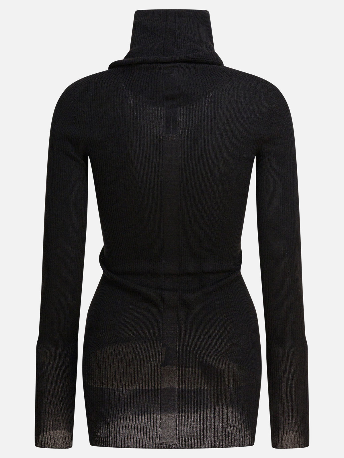 Rick Owens "LS Tube" Sweater Black - VIETTI