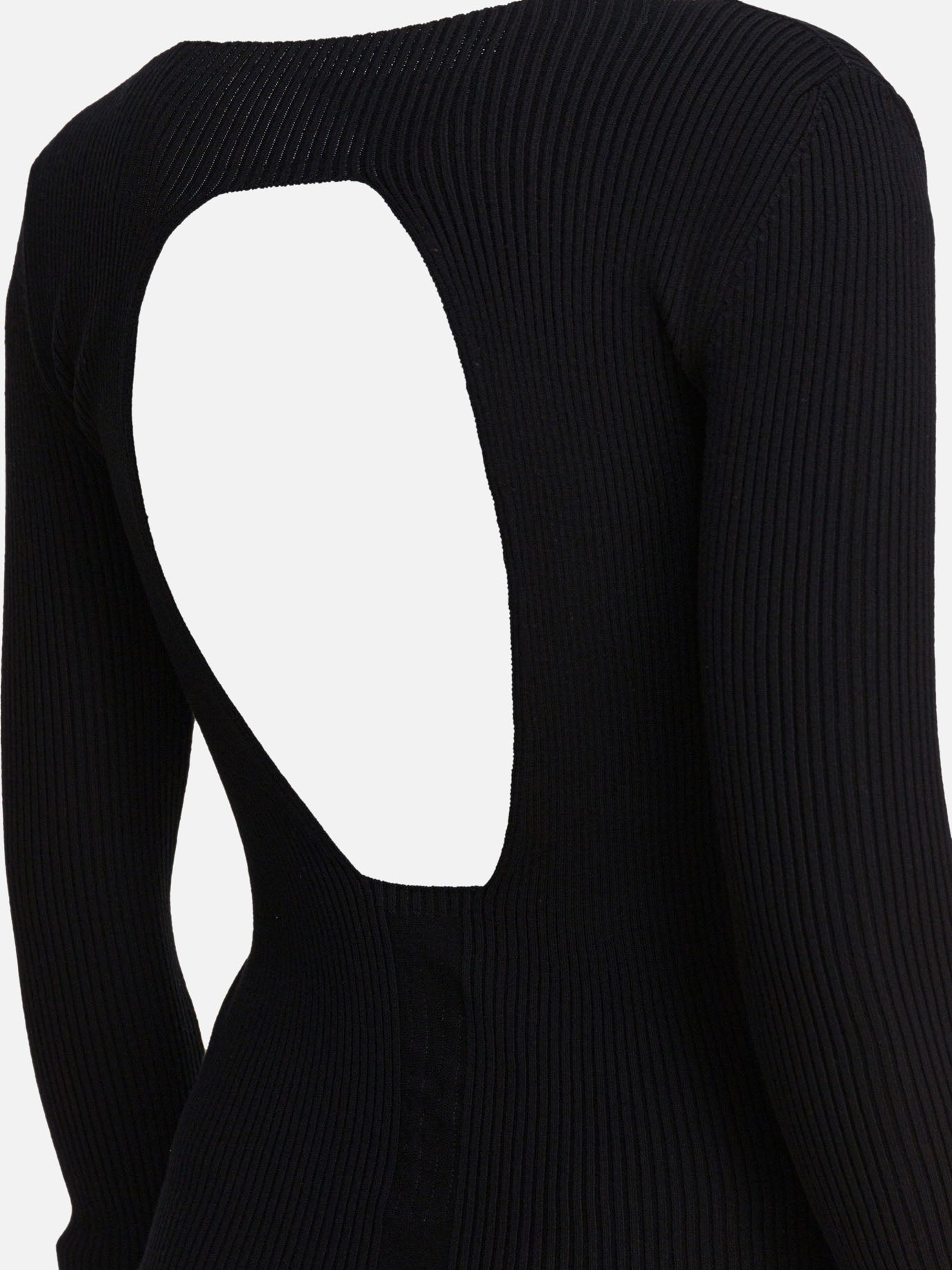 Rick Owens Sheath dress with long sleeves Black - Women