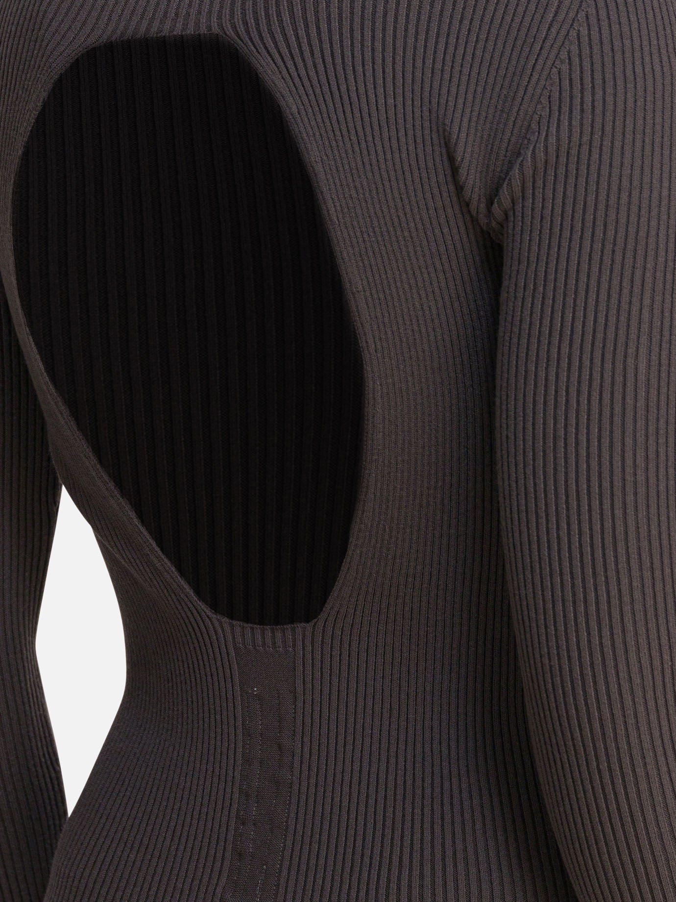 Abiti midi Solid colour  Grigio - Rick Owens Donna | PDP | VIETTI Online Store | thumbnail_4