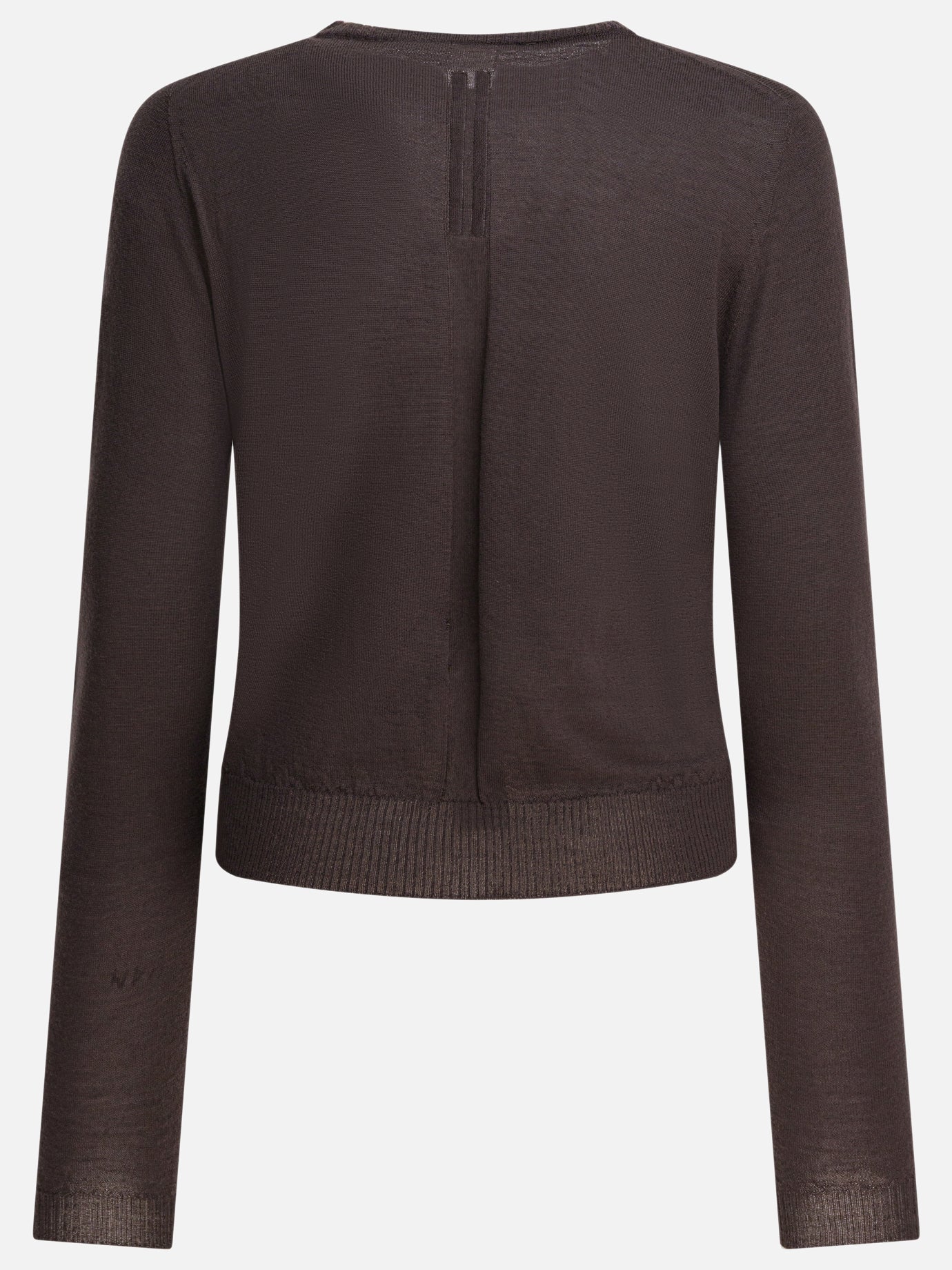 Maglioni girocollo Solid colour  Marrone - Rick Owens Donna | PDP | VIETTI Online Store | thumbnail_2