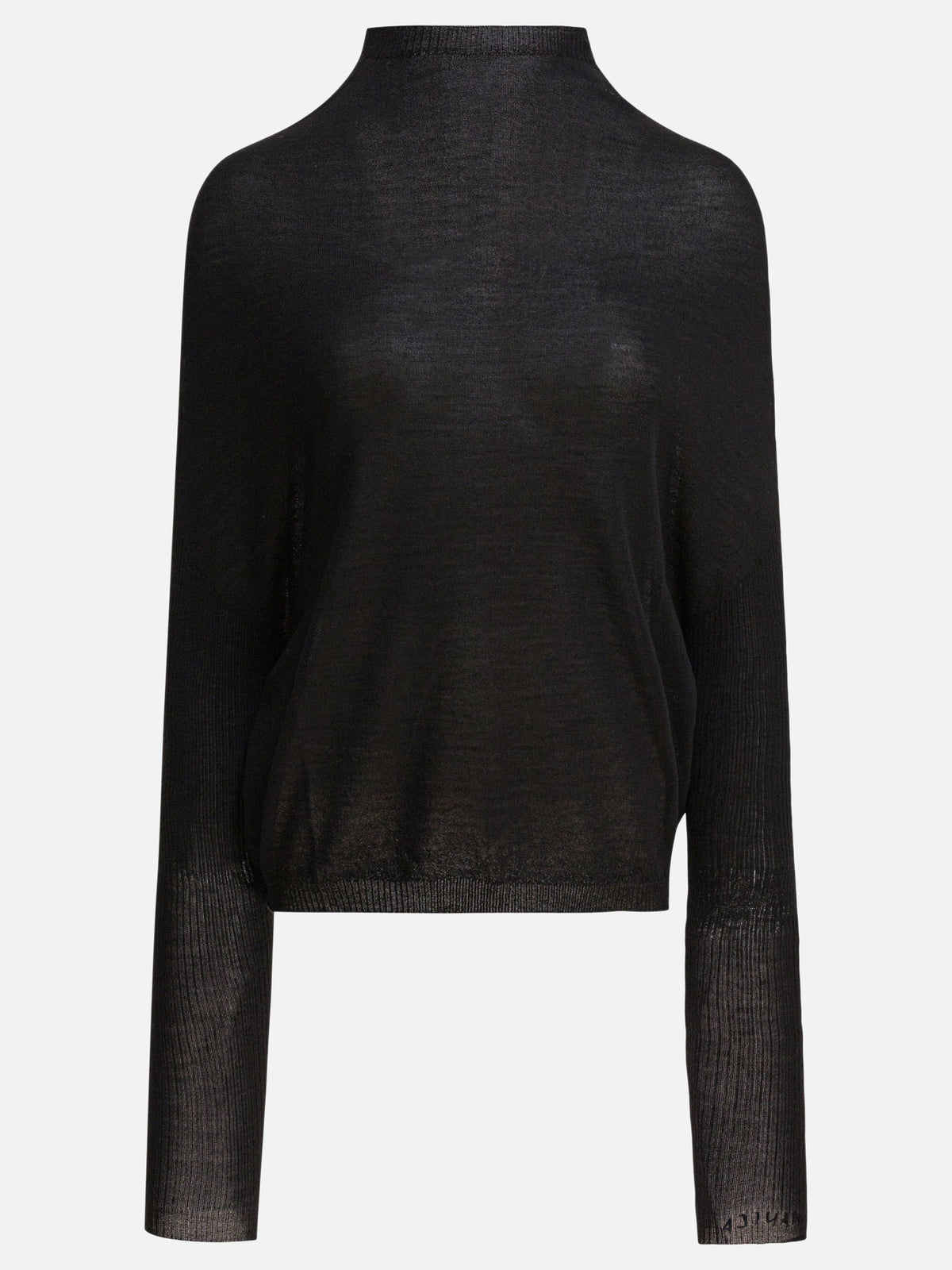 Rick Owens "Crater Knit" Sweater Black