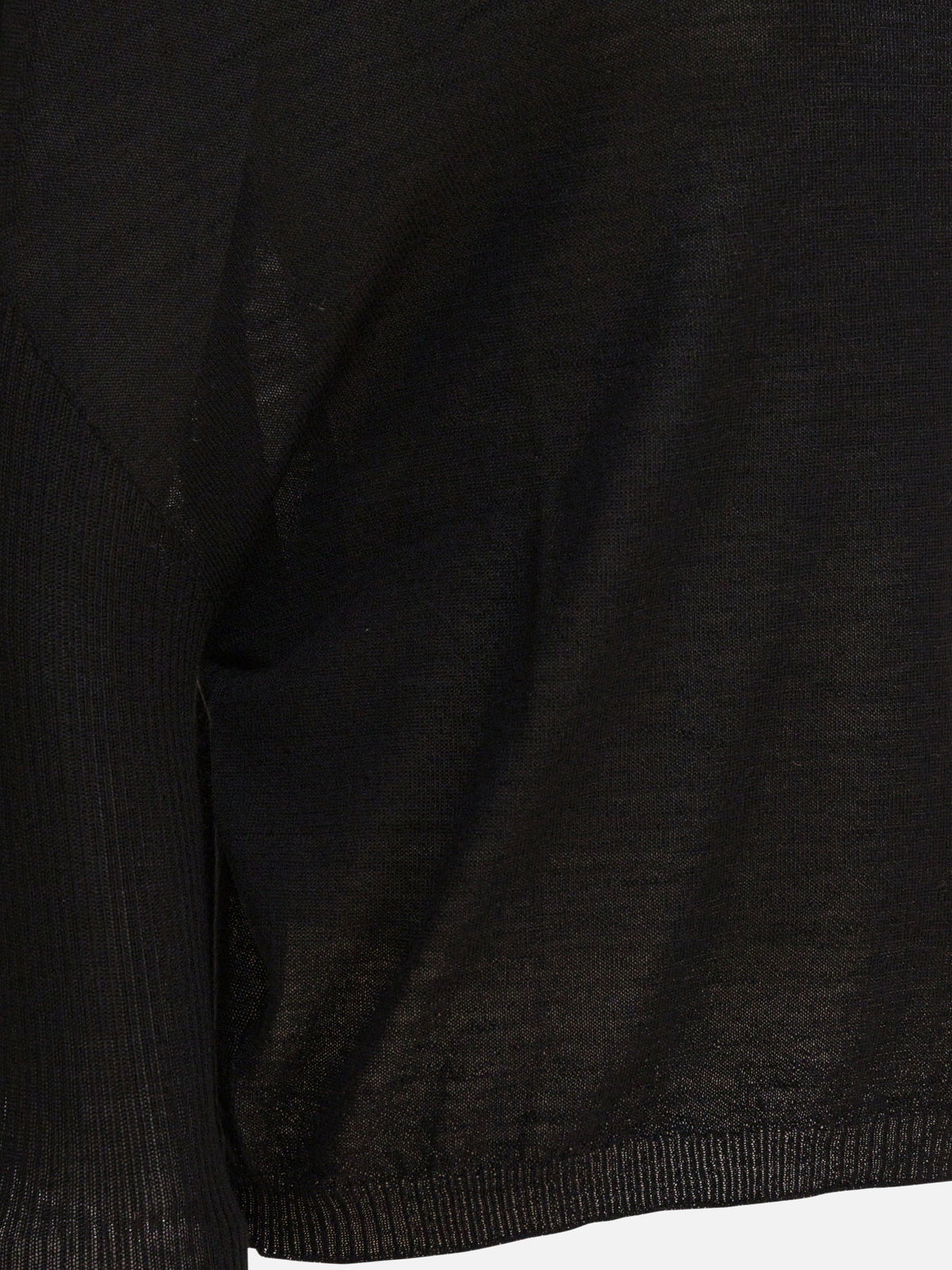 Rick Owens "Crater Knit" Sweater Black