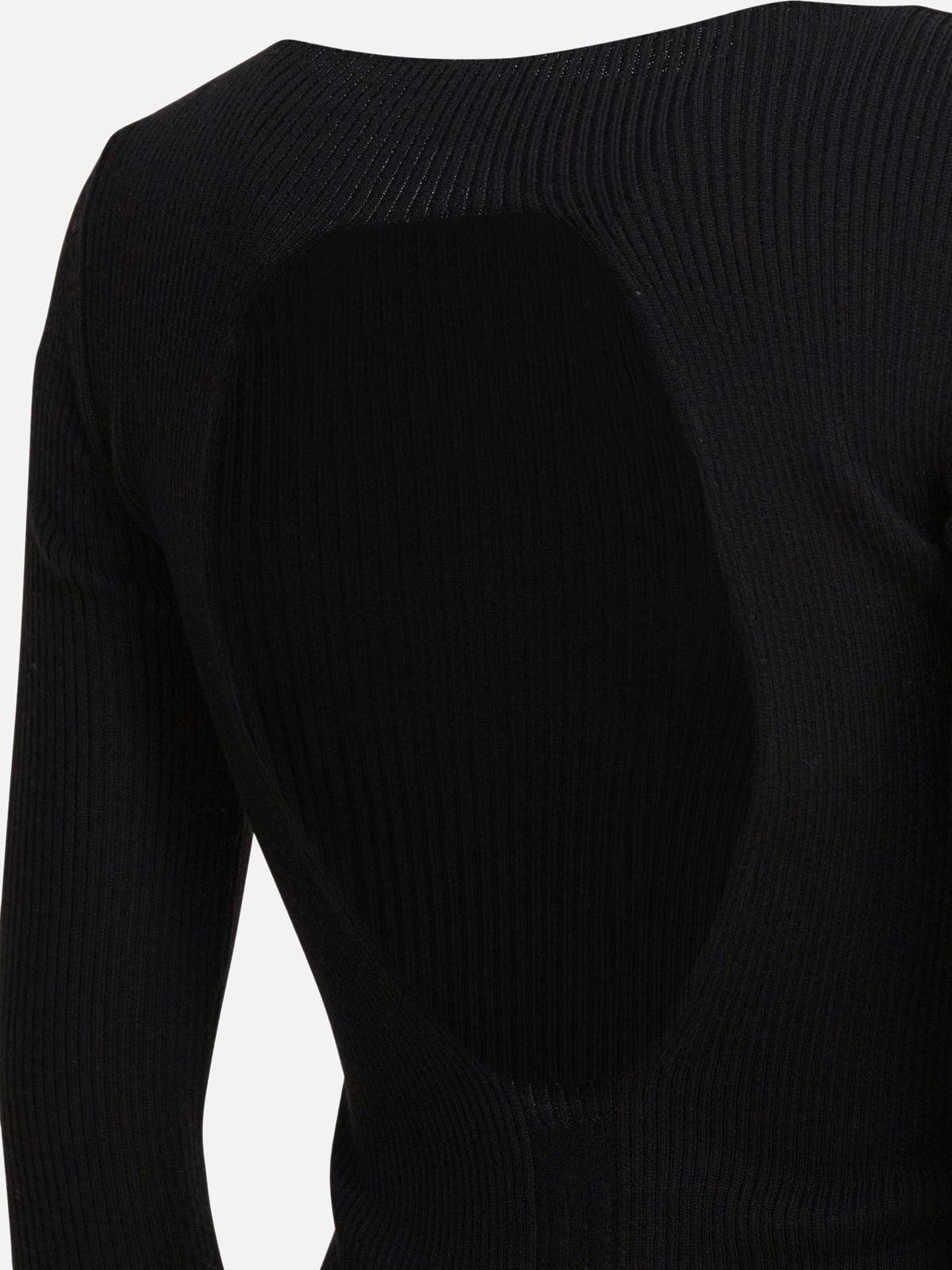 Rick Owens Ribbed sweater Black - VIETTI