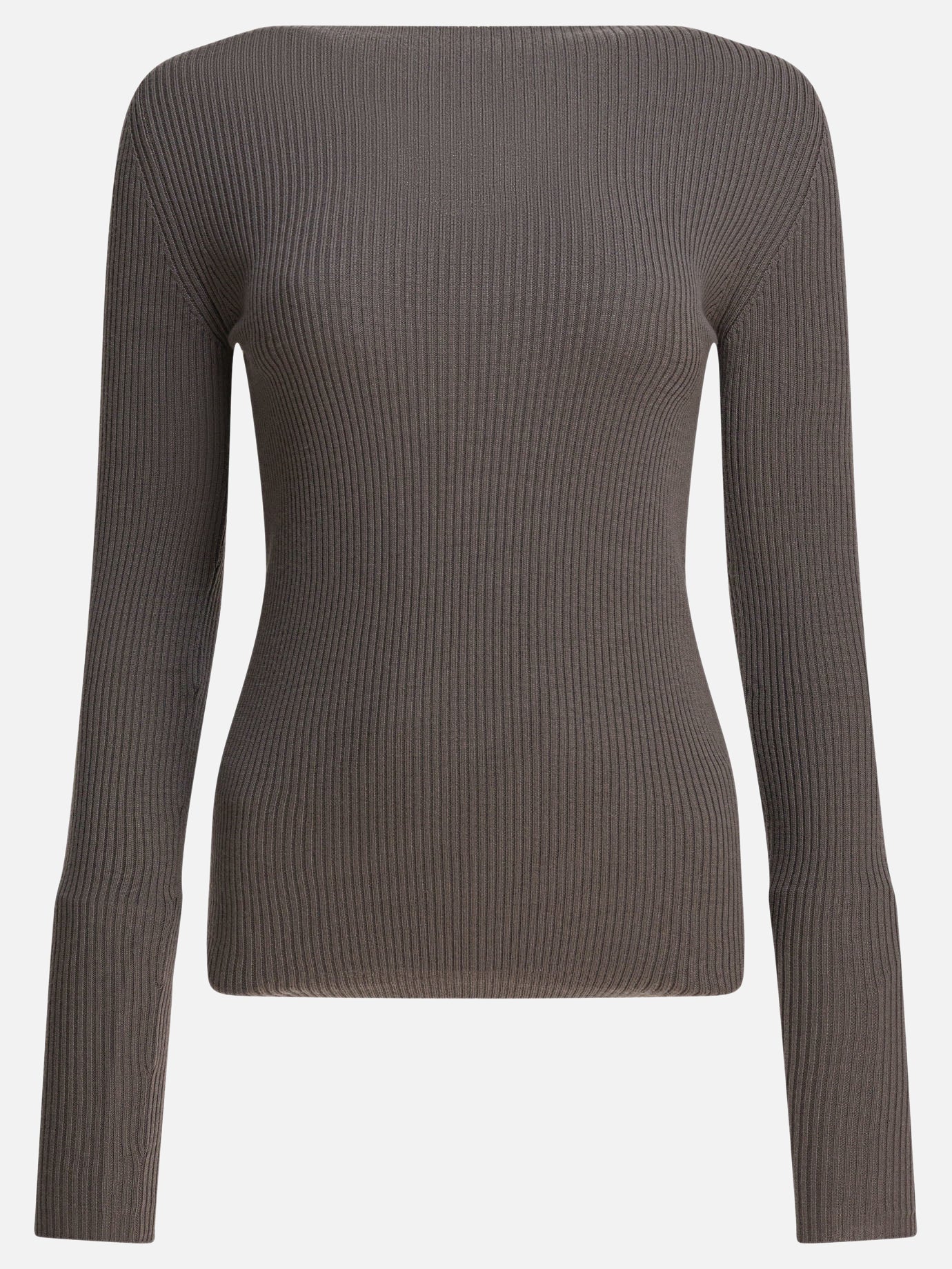 Maglioni a barchetta Solid colour  Grigio - Rick Owens Donna | PDP | VIETTI Online Store | thumbnail