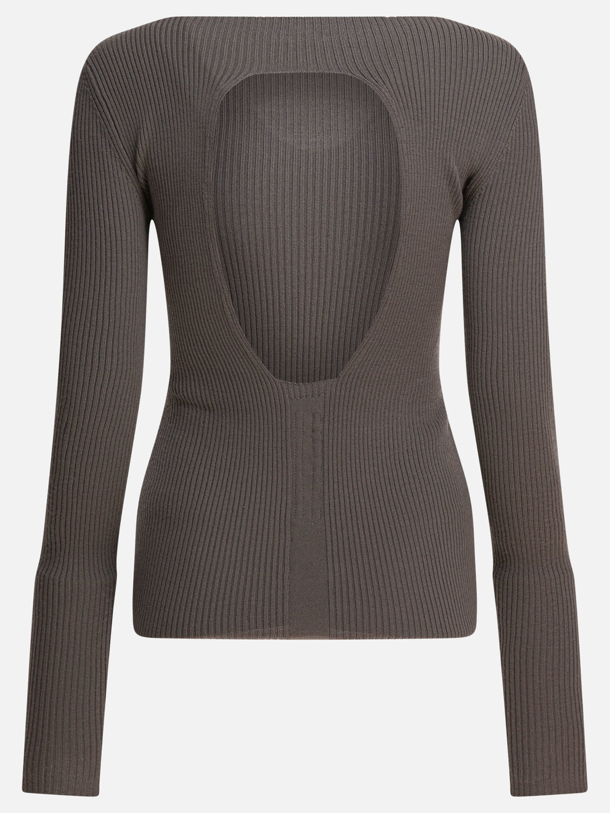 Rick Owens Ribbed sweater Grey - VIETTI