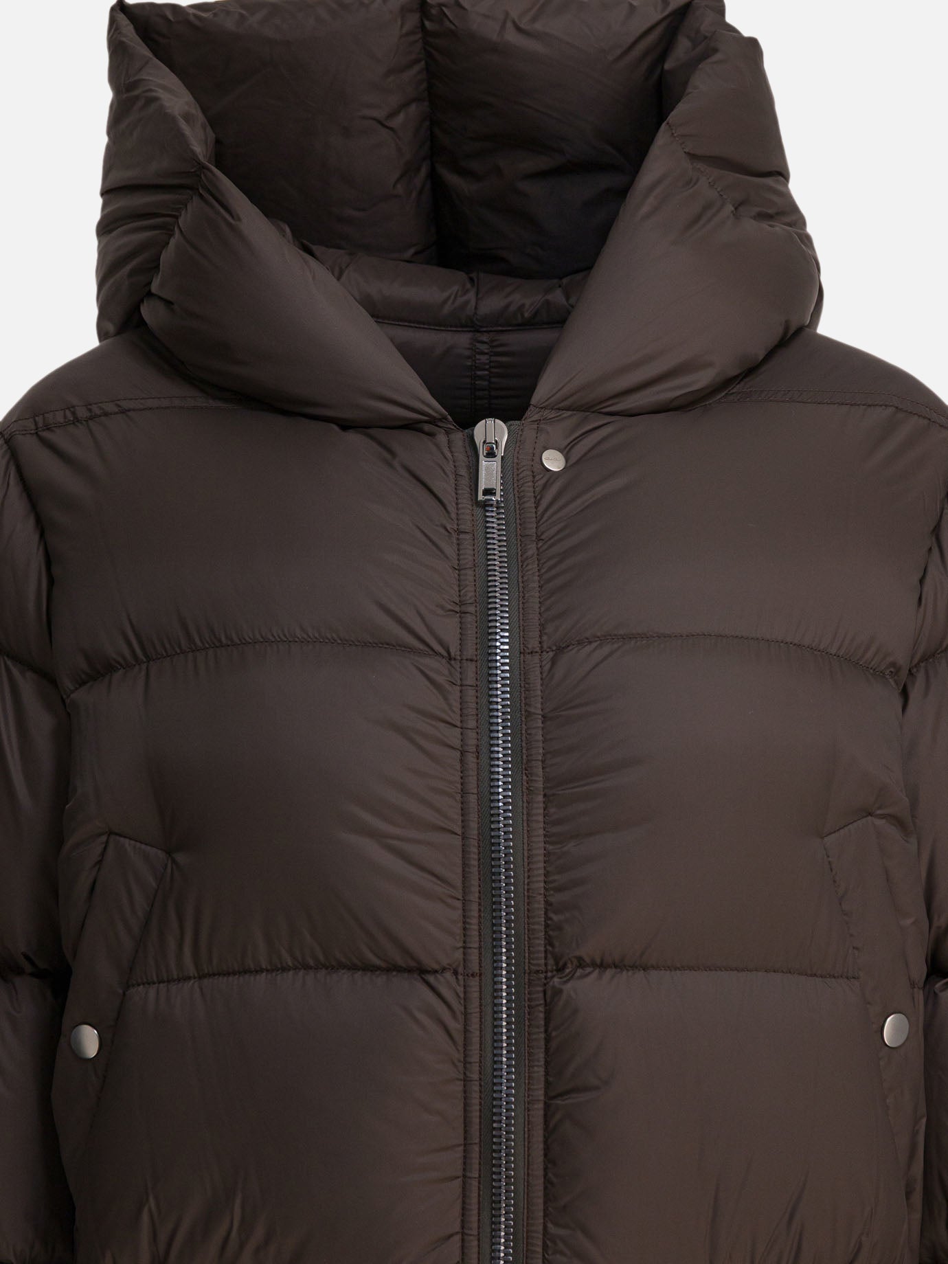 Down jackets Solid colour  Brown - Rick Owens Women | PDP | VIETTI Online Store | thumbnail_3